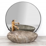 Накладной умывальник Rea Roxy B Stone Nature Накладной умывальник Rea Roxy B Stone Nature
